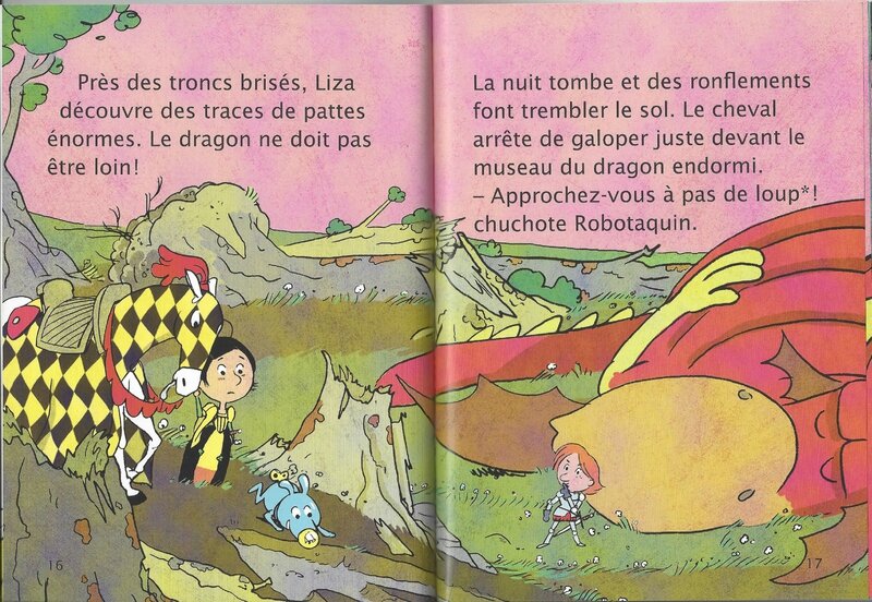 Ugo et Liza chevalier et princesse