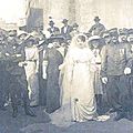 Premier mariage français à Fès 1913