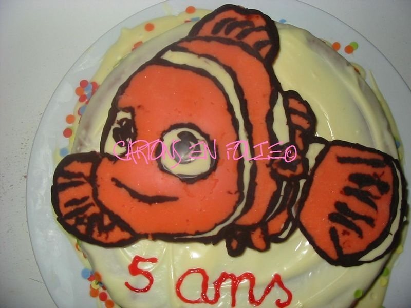 Gateau Nemo Cartons En Folie