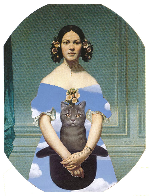 2023 01 20 Isaure Magritte melon et chat