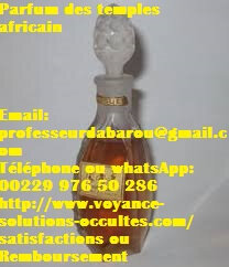 Le plus puissant parfum des temples africains