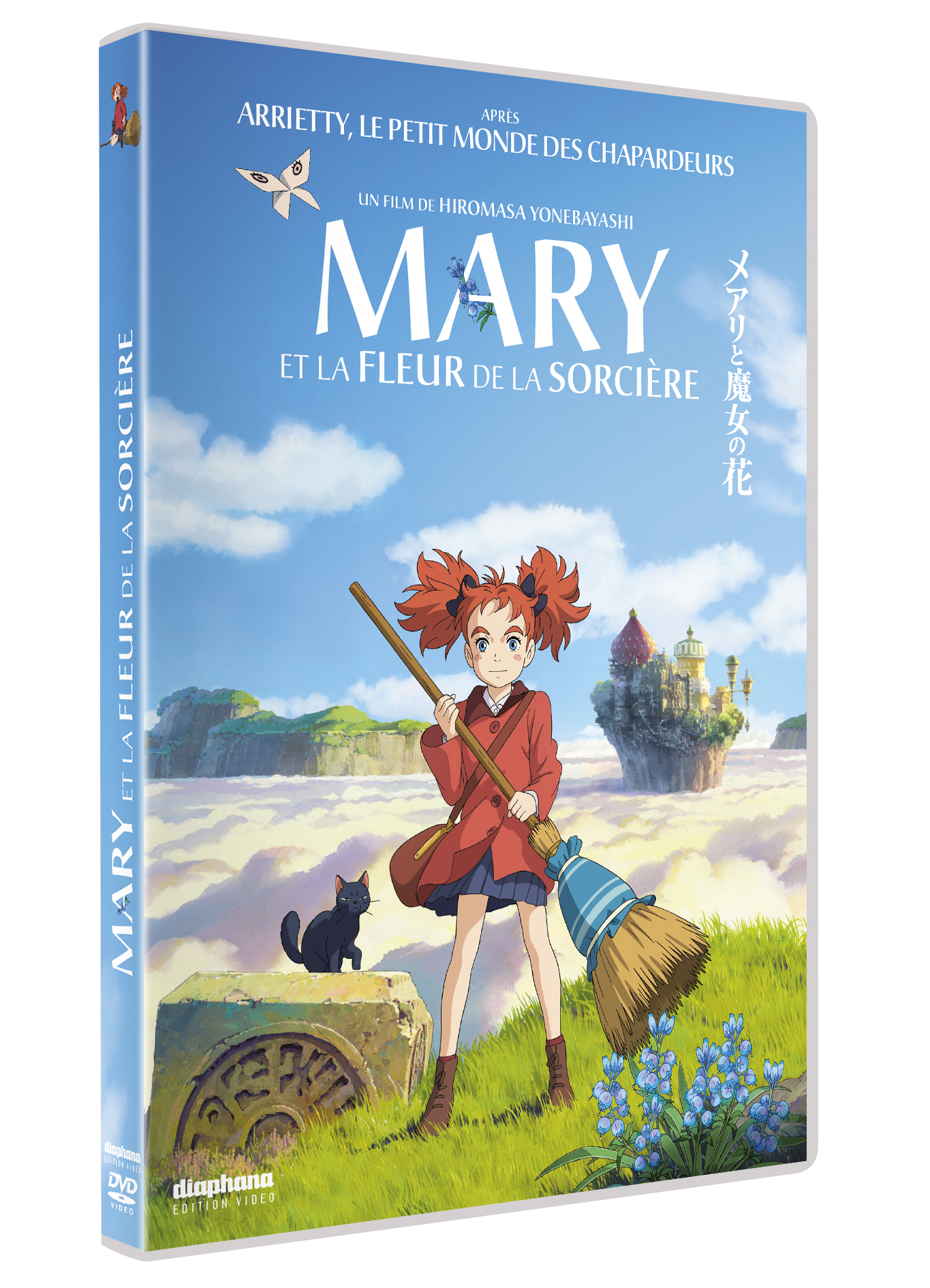 Sortie DVD Mary et la fleur de la sorcière: quand Ponoc ne rivalise pas-  vraiment avec Ghibli - Baz'art : Des films, des livres