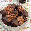 Biscuits viennois au chocolat ou spritz ( sans oeufs )