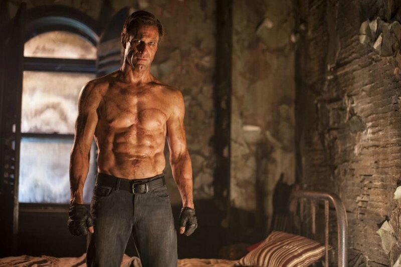 Aaron Eckhart dans le rôle de Adam, la créature de Frankenstein