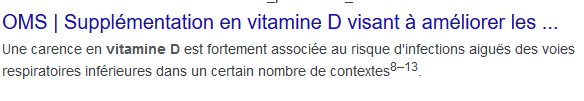 vitamines d