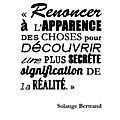 Citation Solange Bertrand