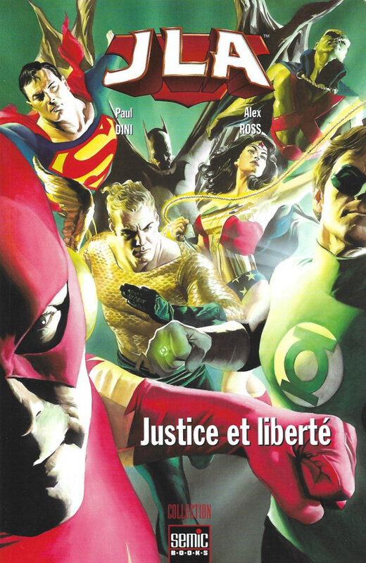 semic book JLA justice et liberté