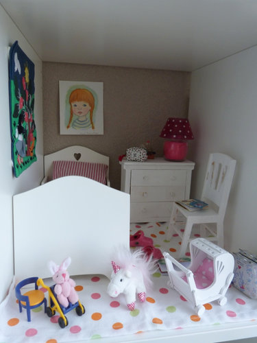 Barbie Nusery avec bébé et chambre : La boutique des poupées