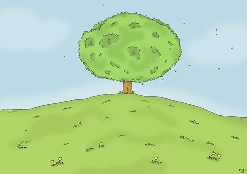 Comment dessiner un arbre? - Apolline