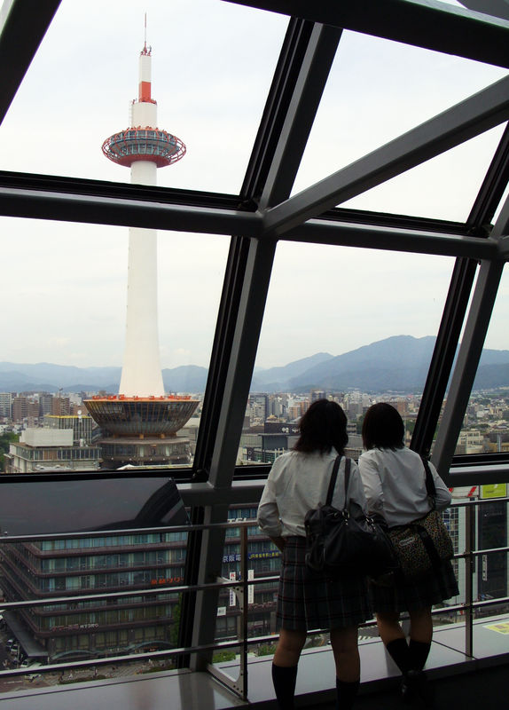 Kyôto eki, 15th floor view