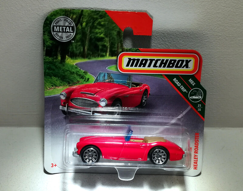 Austin Healey Roadster de 1963 (Matchbox)