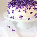 Gâteaux de princesse : une pluie de douceurs violettes 