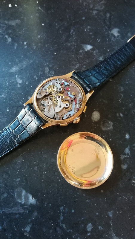 baume mercier boitier 18k