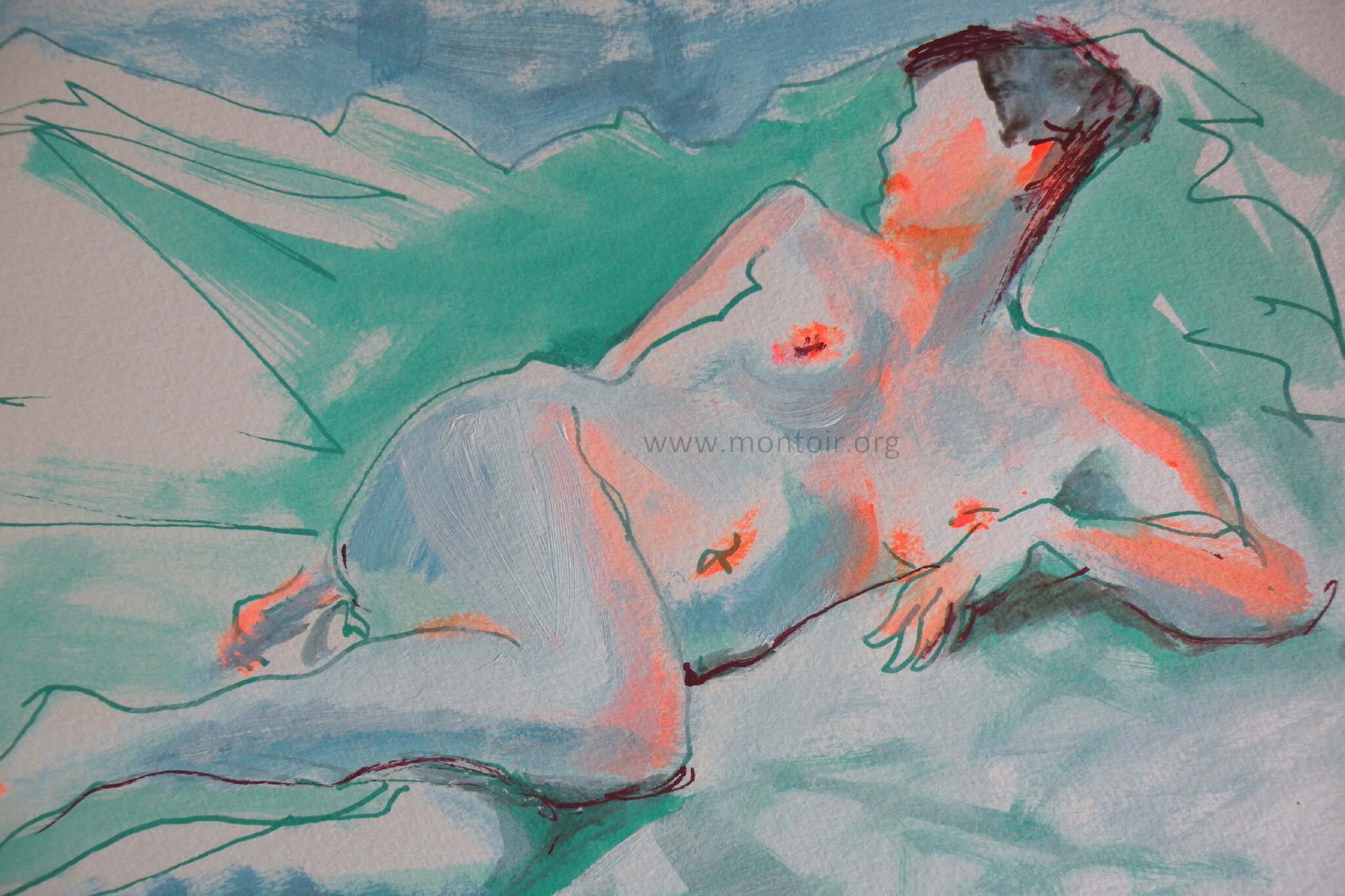 Alain Montoir Peintre de nus (3)