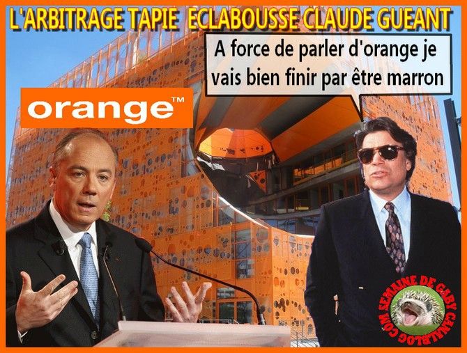ARBITRAGE OU CAFOUILLAGE TAPIE : CLAUDE GUEANT EST ...