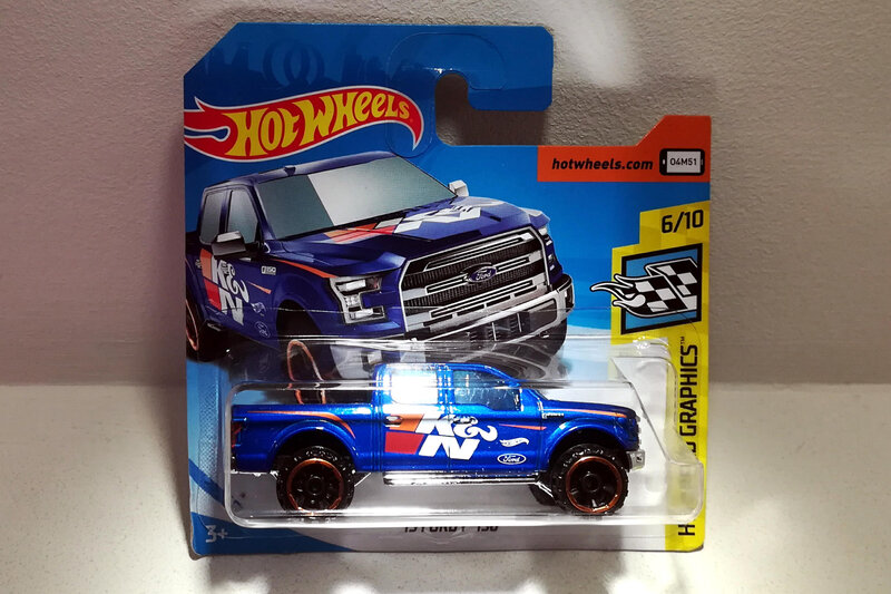 Ford F150 de 2015 (Hotwheels)