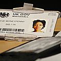 Eve Moneypenny’s ID card (played by Naomie Harris). Photo: Olivier Daaram Jollant © 2016