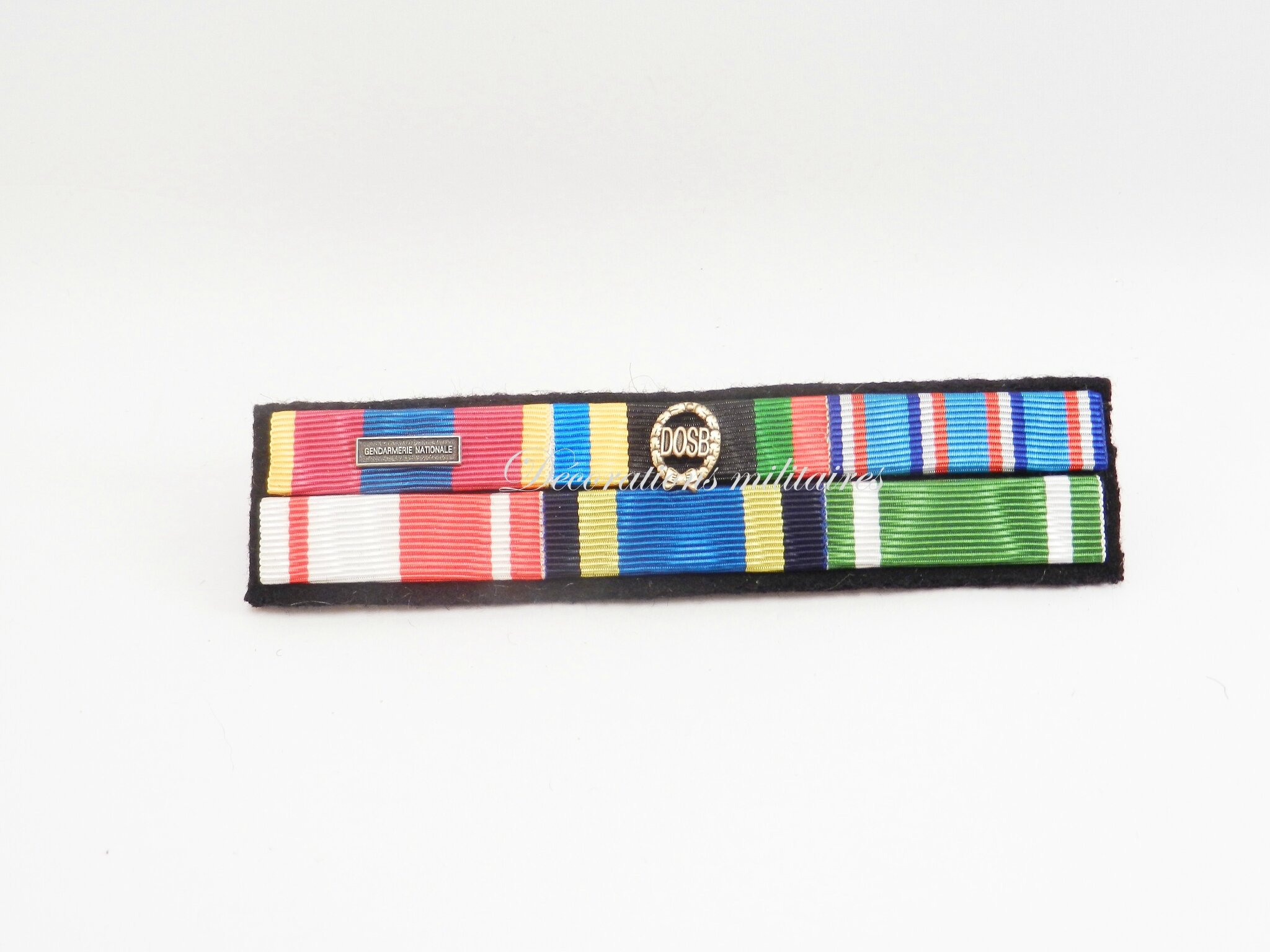 barrette 6 places3 Photo de Montage barrettes décorations militaires