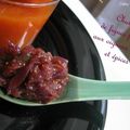 Cuisine fusion, cuisine du soleil (3) : chutney de figues fraîches aux oignons rouges et épices