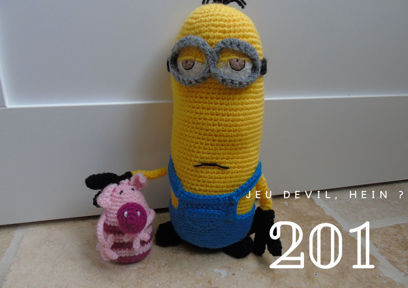 Minion au crochet et ronchonchon