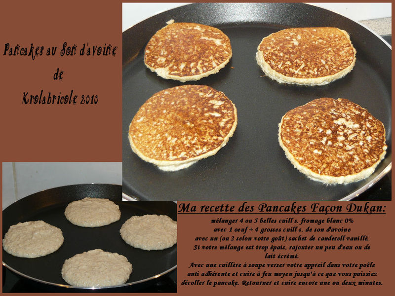 Pancakes Façon Dukan Au Fil du Temps