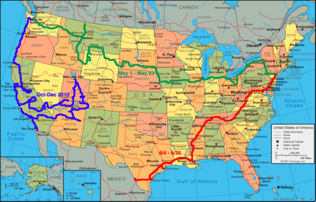 USA Map-East
