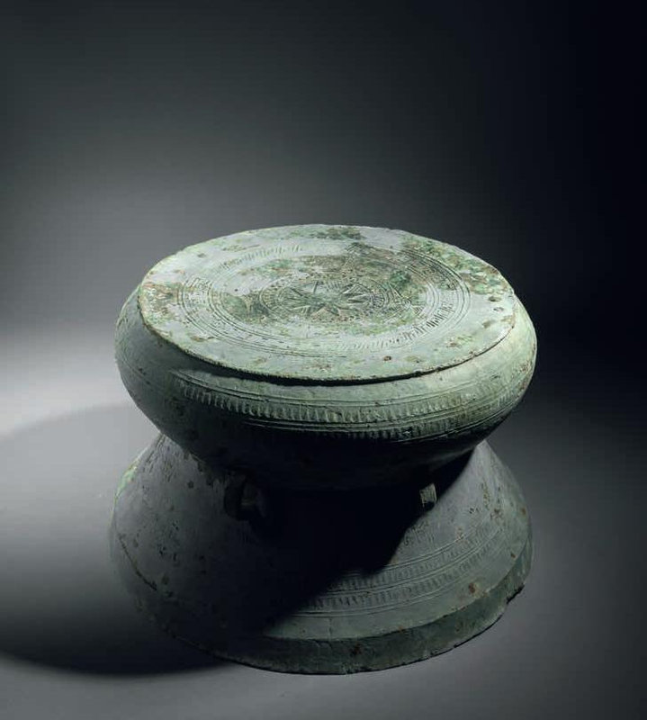 Tambour Dong Son, Vietnam (2e-1er siècle av