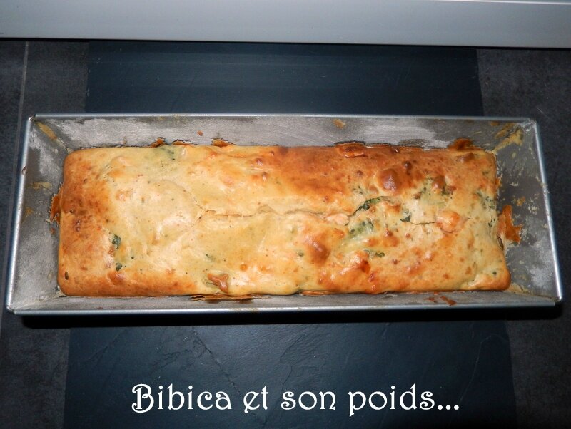 Cake brocoli & saumon extra moelleux {sans beurre ni huile}