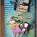 Two atcs for guest designer stampotique challenge !