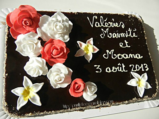 Fondant Au Chocolat En Habit De Fete Mariage Polynesien Prunille Fait Son Show