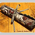 Un cadeau pour sandrine : une trousse à pinceaux