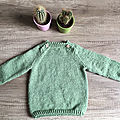 [tricot] pull vegeta pour petite soeur 