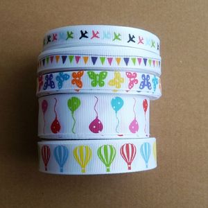 LOT 5 RUBANS MOTIFS ETE