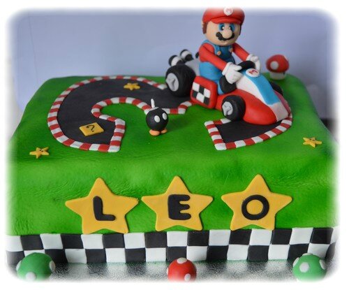 Gâteau circuit de voitures Mario Kart, et autres recettes pour