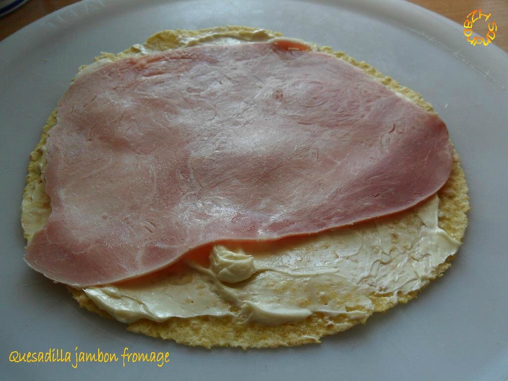 Quesadilla jambonfromage BZH SANDRA