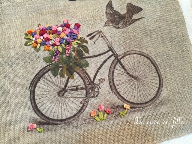 vélo et oiseau