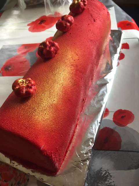 buche poire praline