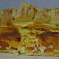 Tarte aux carottes, Cheddar et orange