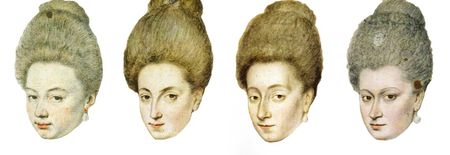 La coiffure de 1600 à 1605