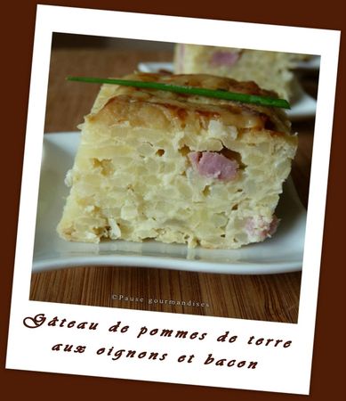 Gâteau de pommes de terre aux oignons et bacon (19)