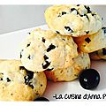 Cookies olives noires , feta et parmesan