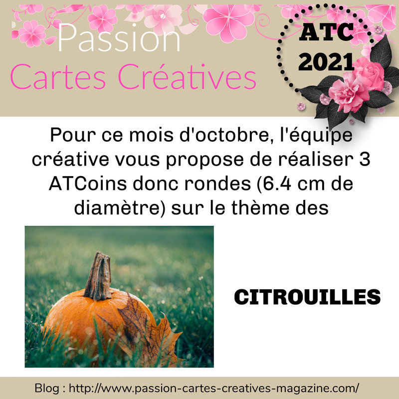 ATC - 1er octobre 2021 -CITROUILLES
