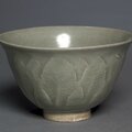 Bowl, northern celadon ware, yaozhou type, 11th century, china, northern song dynasty