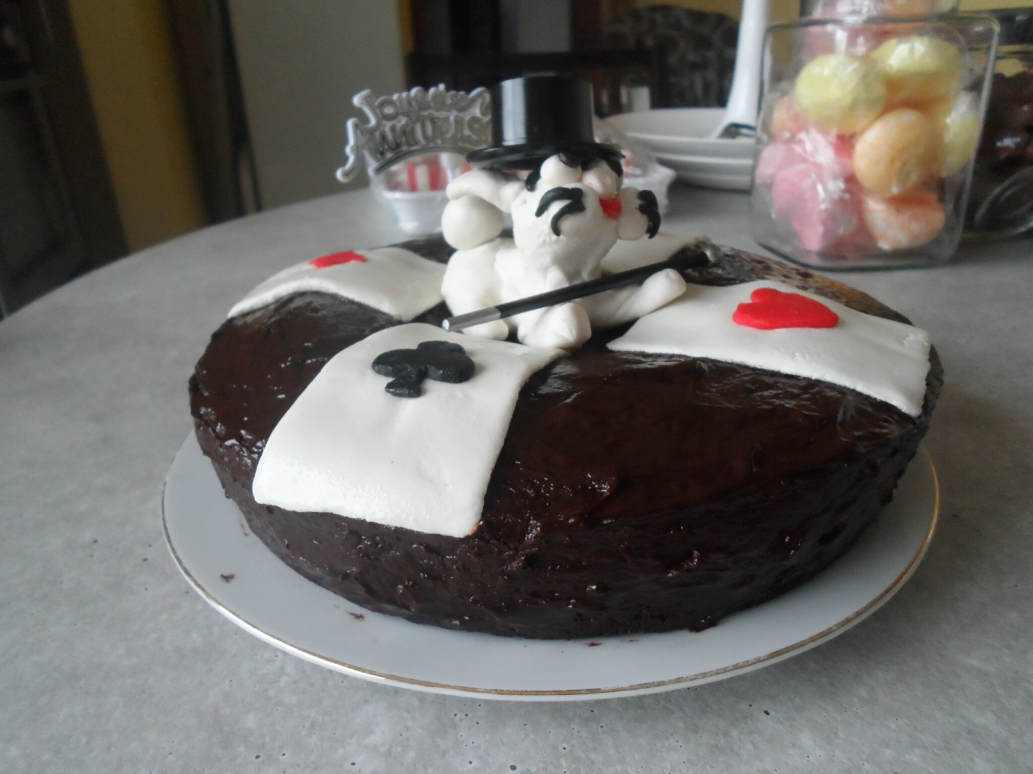 Gateau Moumou Lapin Magicien Les Gateaux D Ingrid