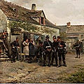 Le Dru (Albert-Ferdinand), le repos des soldats