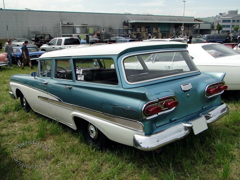 1958 Ford country sedan station wagon