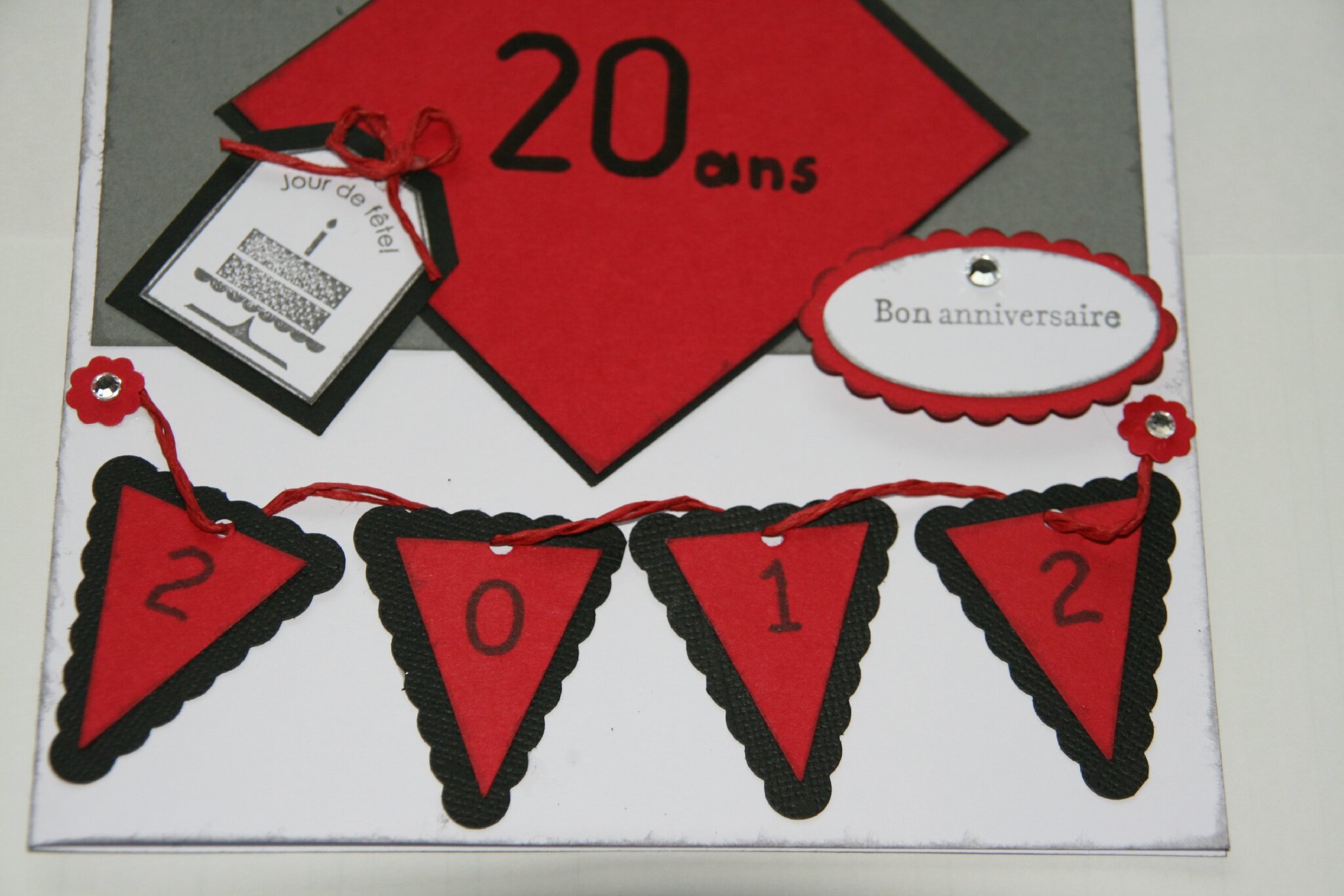 Carte D Anniversaire Franscrap