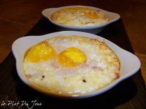 Oeufs Miroirs Au Jambon Et à Lemmenthal Le Plat Du Jour