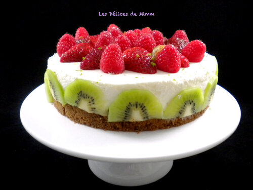 Un Cheesecake Printanier Cheesecake Sans Cuisson Les Delices De Mimm