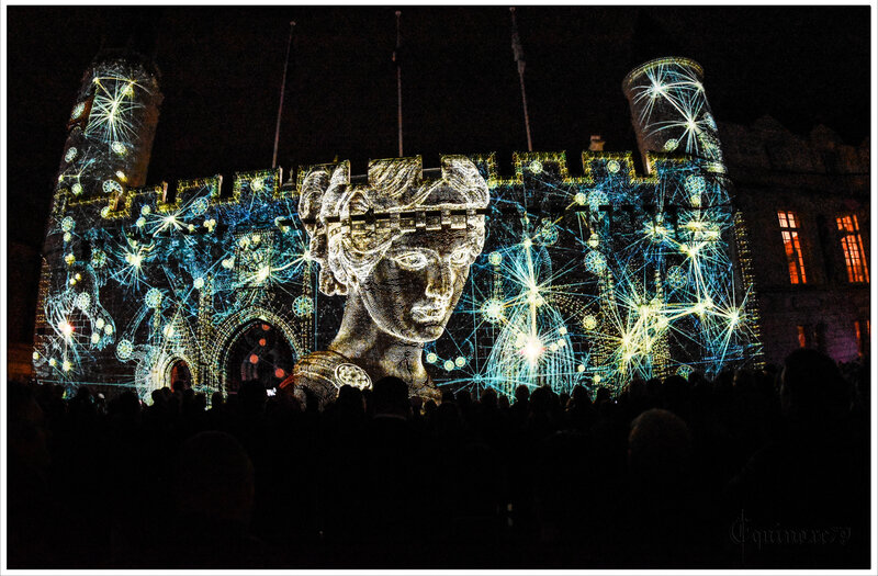 La Rochelle Inauguration du nouvel hôtel de ville avec une fresque lumineuse en image 3d (5)